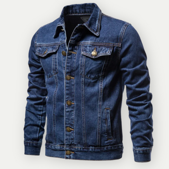 Herren Jacke im Jeansstil | Übergangsjacke Trucker-Look