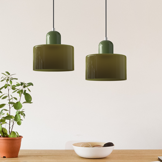 Pendelleuchte Modern | Runde Zylinderform