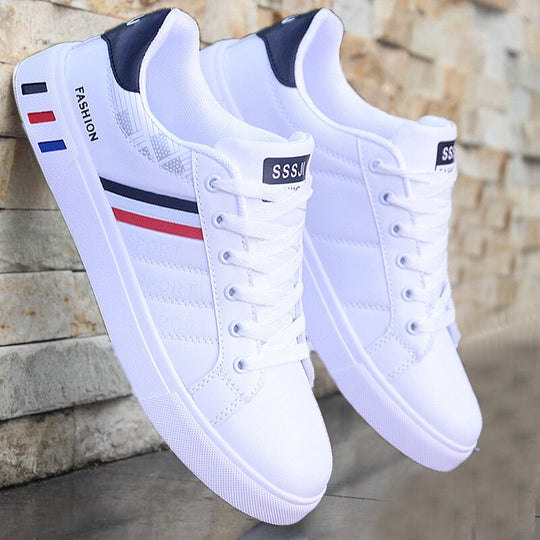 Gestreifte Schnürschuhe für Männer