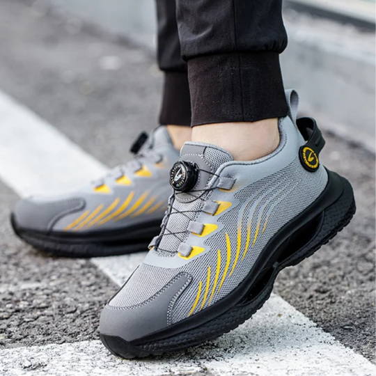 Sicherheitsschuhe Damen | Arbeitsschuhe mit Kappe und Laufsohle