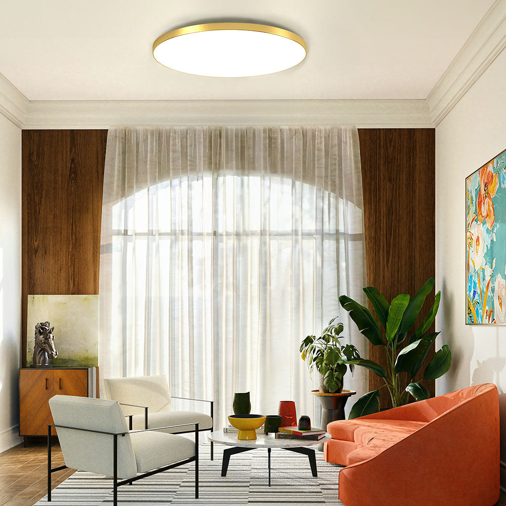 Deckenleuchte Flach Rund | LED Beleuchtung