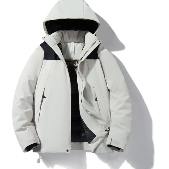 Damen Winter Skijacke | Outdoor Kapuzenjacke mit Taschen