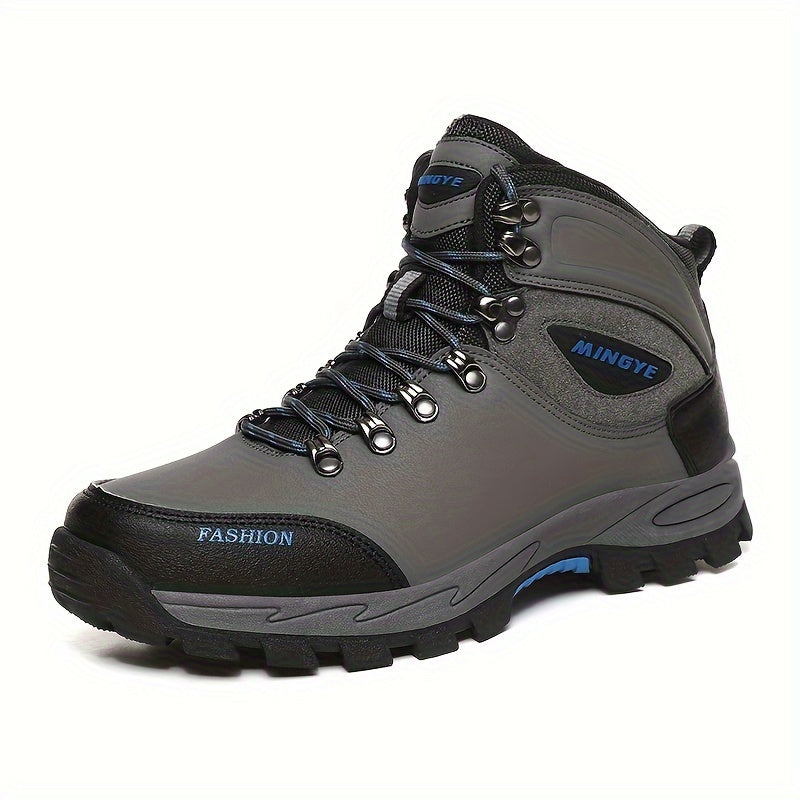 Winterschuhe Herren | Outdoor Stiefel Mit Hohem Schnitt Und Schnürung