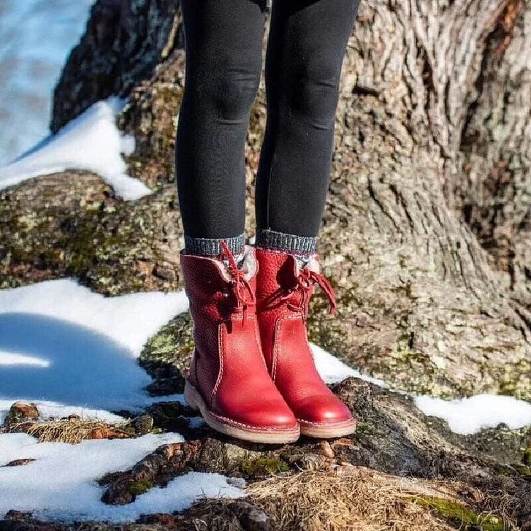 Vintage Winterstiefel für Damen
