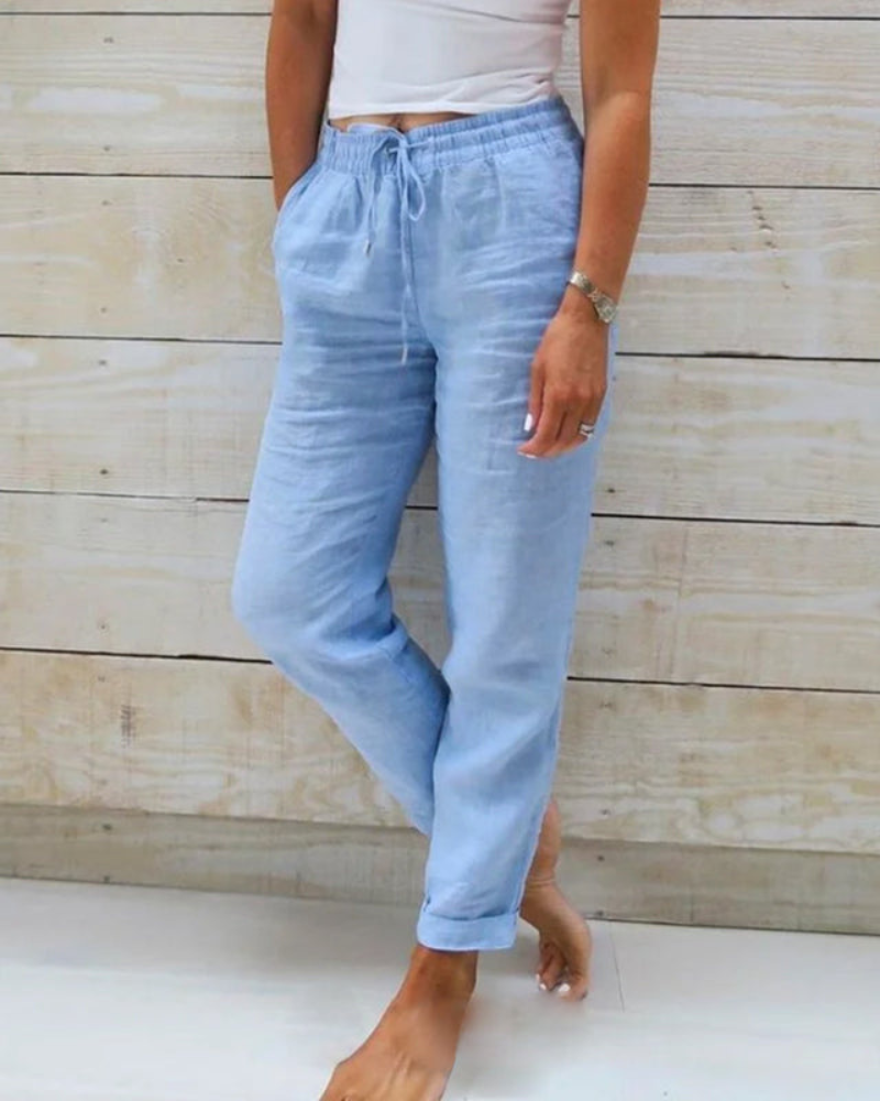 Damen Bequeme Freizeithose | Stilvoll und Vielseitig