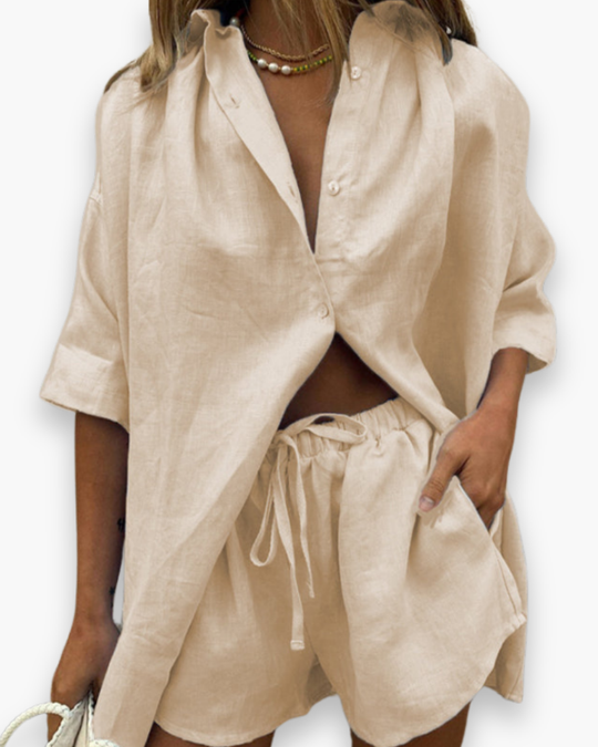Damen Elegantes Twin Set | Zweiteiliges Outfit