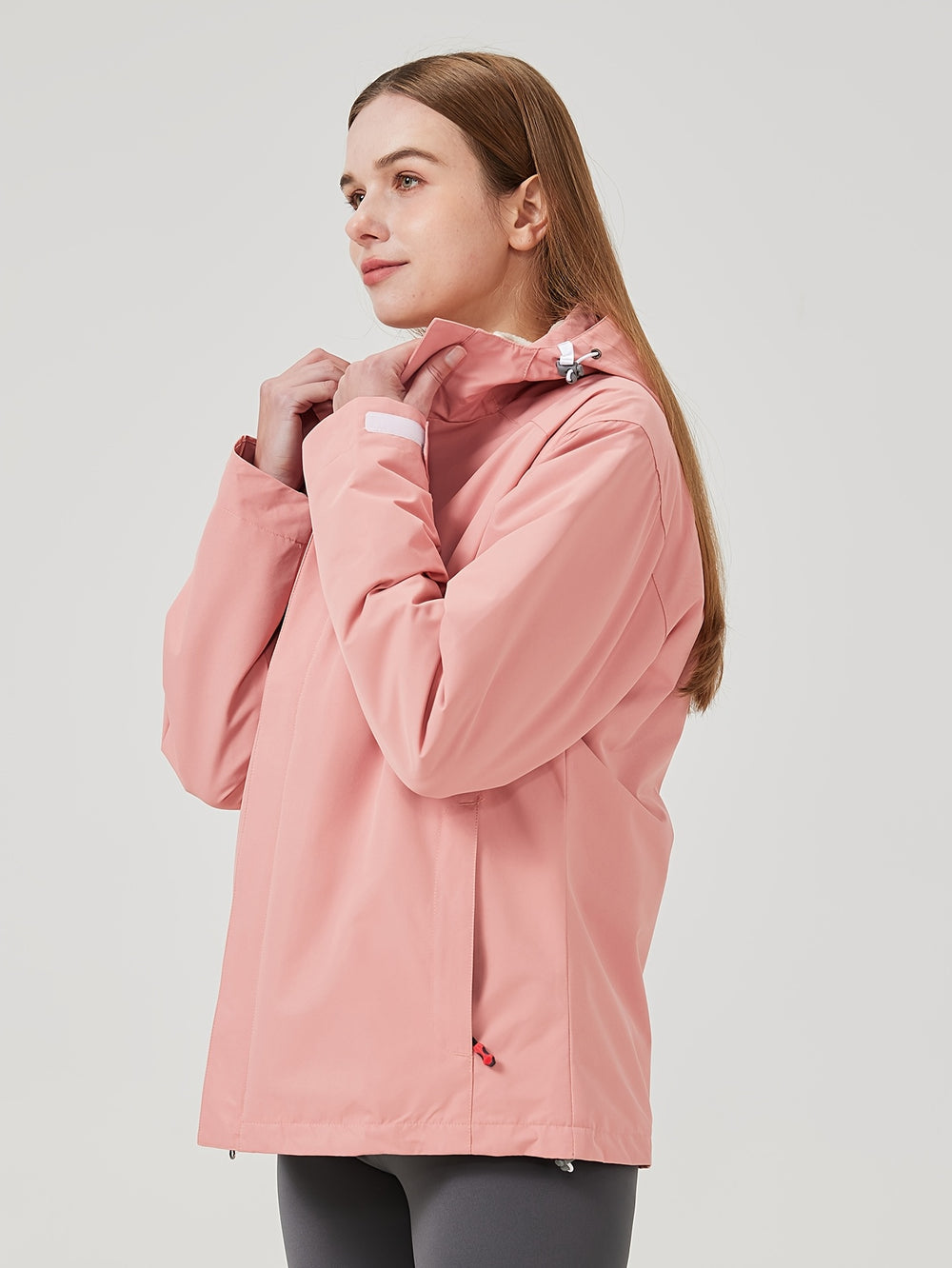 Damen Skijacke Winter | Sportlich mit Kapuze