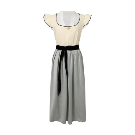 Damen Elegantes Dirndlkleid | Oktoberfest Trachtenkleid