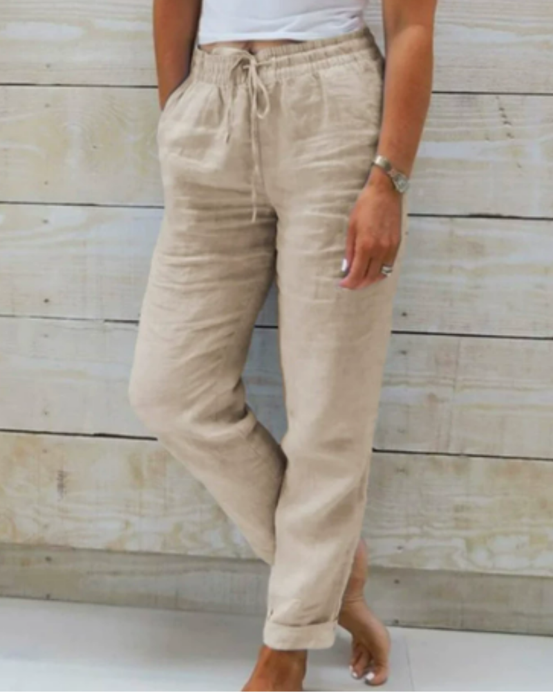 Damen Bequeme Freizeithose | Stilvoll und Vielseitig