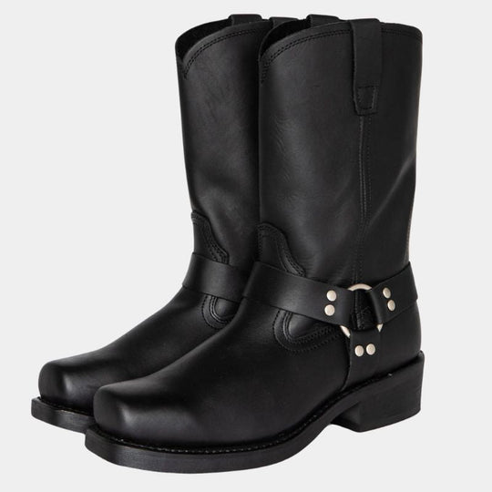 Damen Stiefel Cowboy Western Look | Bequem Schlank Modern