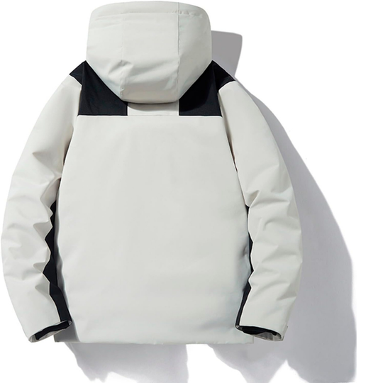 Damen Winter Skijacke | Outdoor Kapuzenjacke mit Taschen