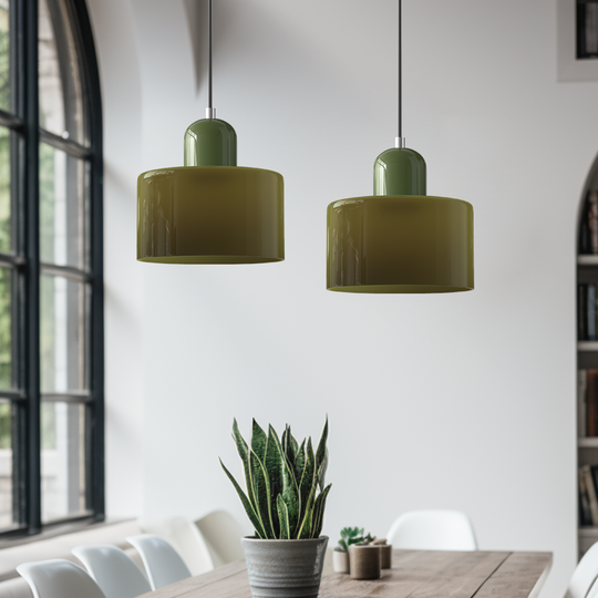 Pendelleuchte Modern | Runde Zylinderform
