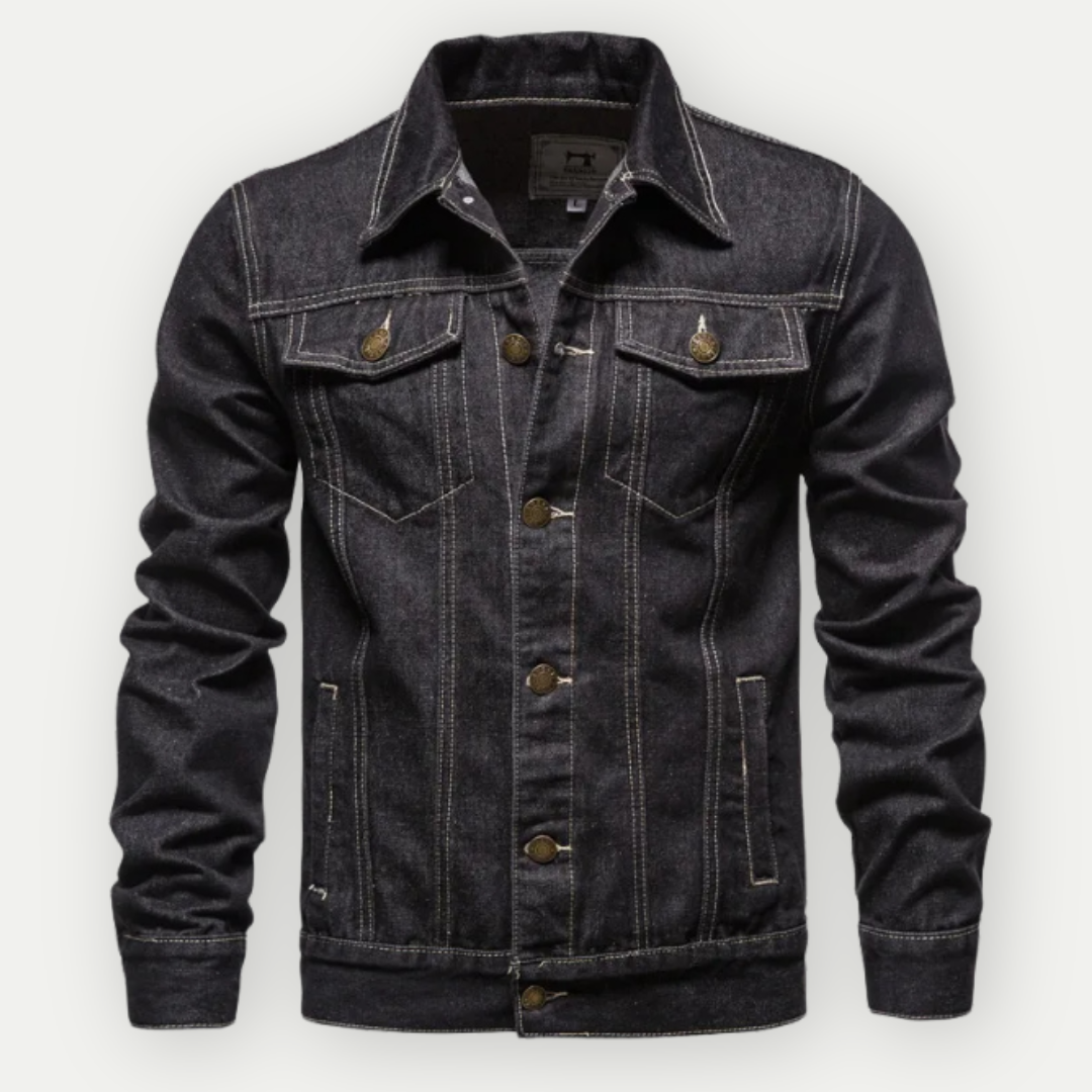 Herren Jacke im Jeansstil | Übergangsjacke Trucker-Look