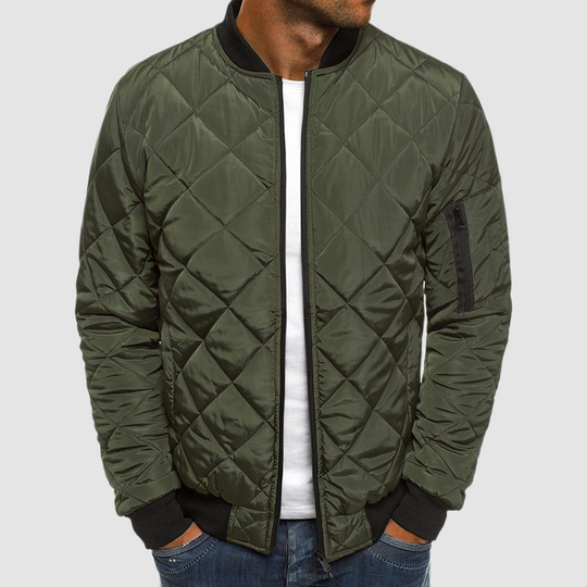 Übergangsjacke Herren Gesteppt | Klassisch Leicht Jacke
