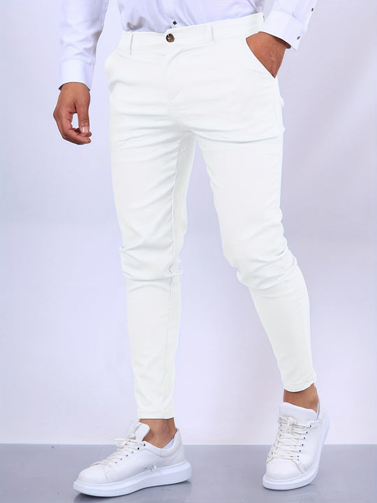 Herren Hose Tapered Fit | Slim Stretch Komfort