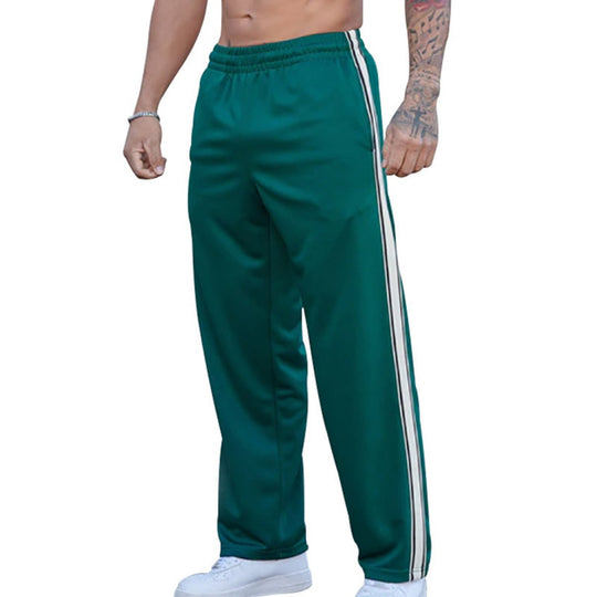 Jogginghosen Herren Gerade | Sporthose Mit Seitlichem Streifen
