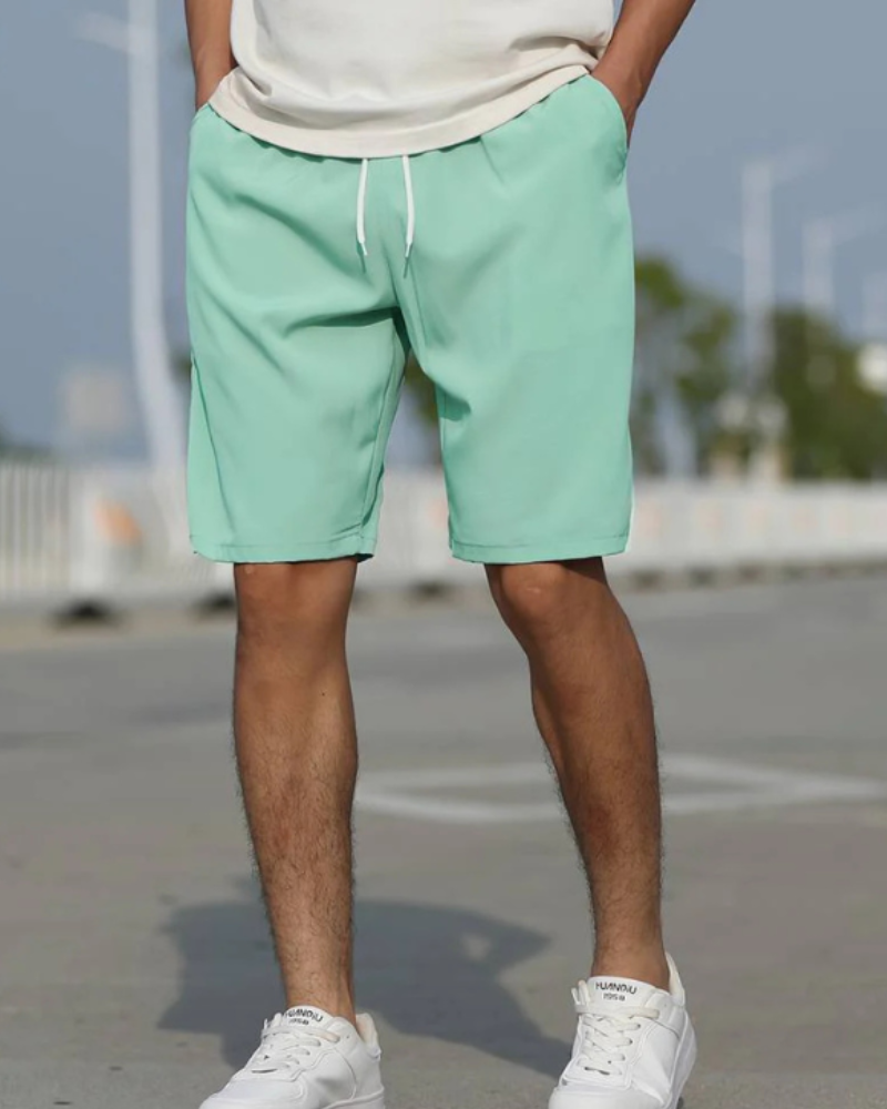 Herren Lässige Shorts Mit Kordelzug | Kurze Hosen Herren