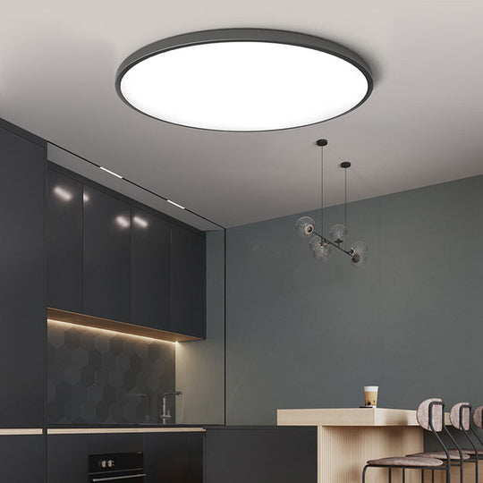 Deckenleuchte Flach Rund | LED Beleuchtung