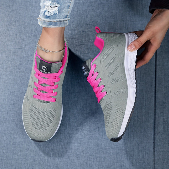 Damen Atmungsaktive Sport Sneakers | Komfortabel Und Stilvoll