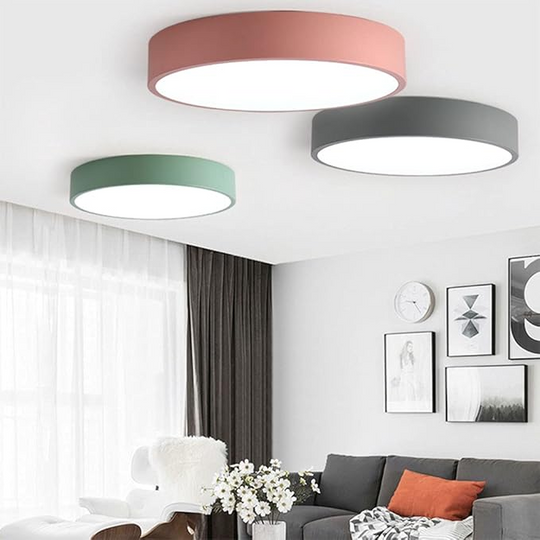 Deckenleuchte LED Rund | Flache Deckenlampe