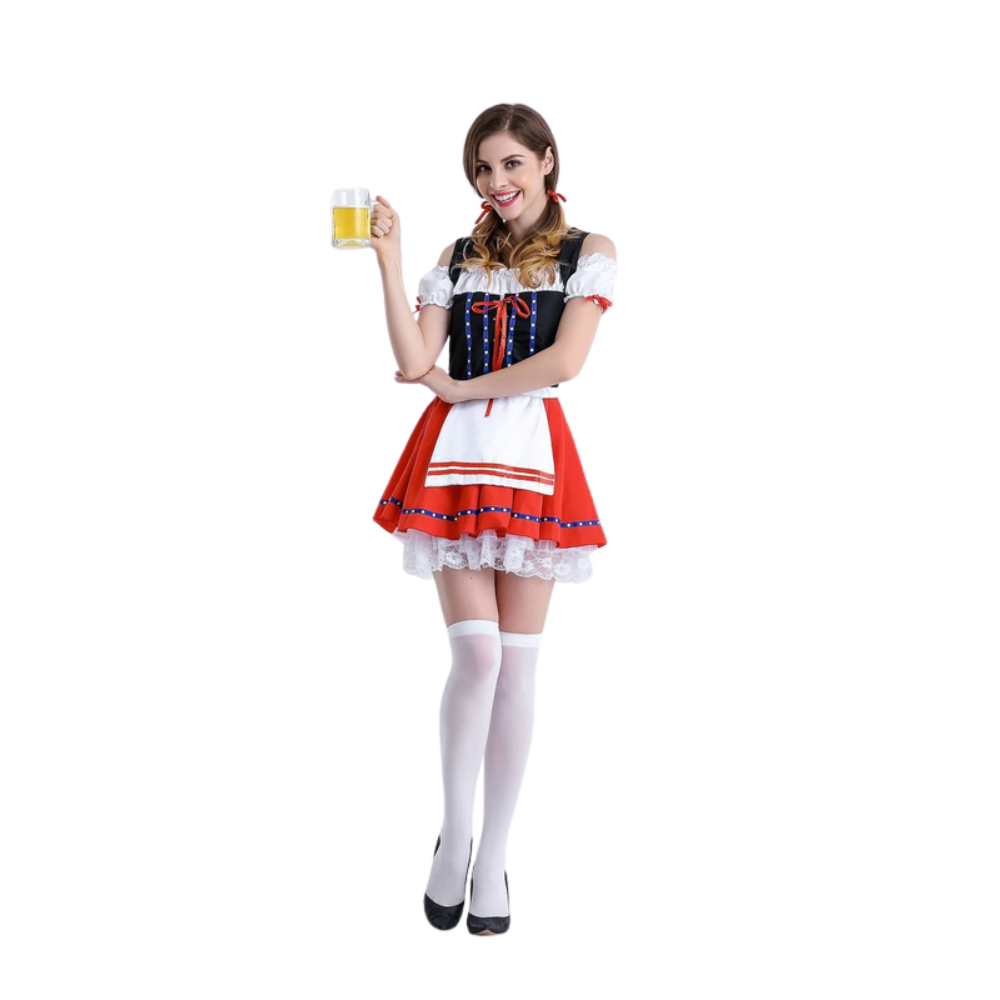 Damen Verspielt Festliches Dirndlkleid | Mini
