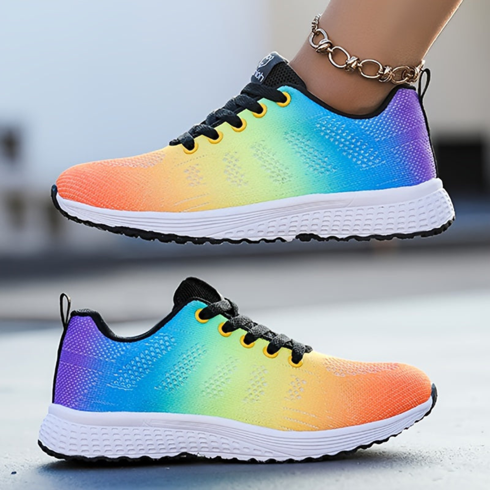 Damen Atmungsaktive Sport Sneakers | Komfortabel Und Stilvoll