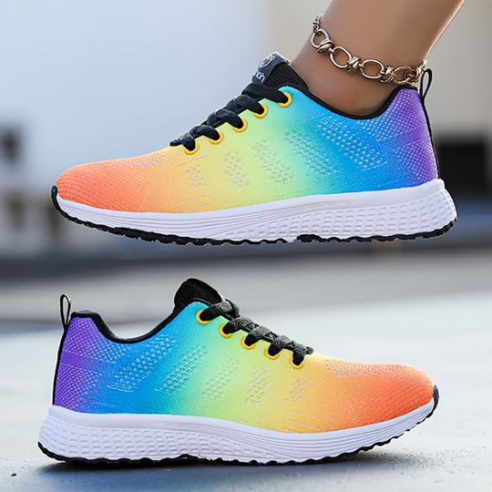 Damen Atmungsaktive Sport Sneakers | Komfortabel Und Stilvoll