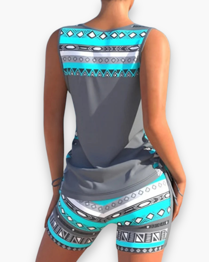 Damen Bauchweg Tankini | Stilvolles Oberteil für Strand und Pool