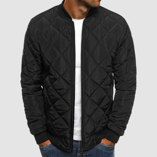 Übergangsjacke Herren Gesteppt | Klassisch Leicht Jacke