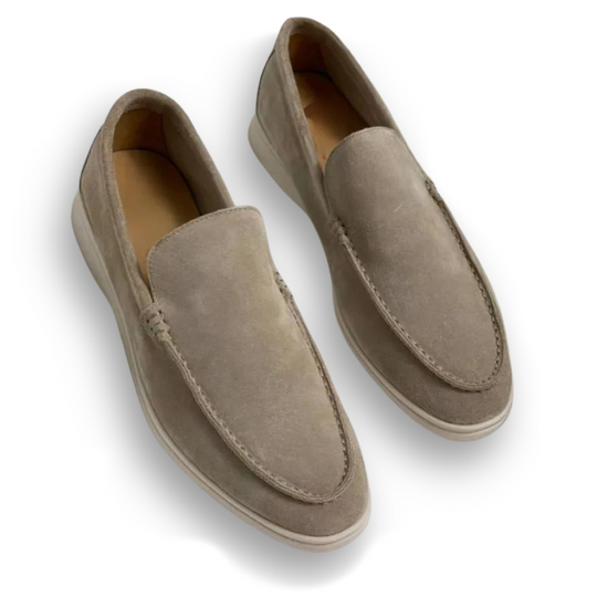 Loafer aus Wildleder mit Naht für Herren
