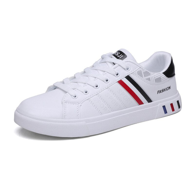 Gestreifte Schnürschuhe für Männer