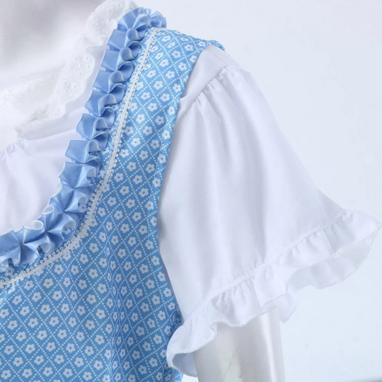 Damen Elegantes Festlicashes Kleid | Dirndl Midi Kleid
