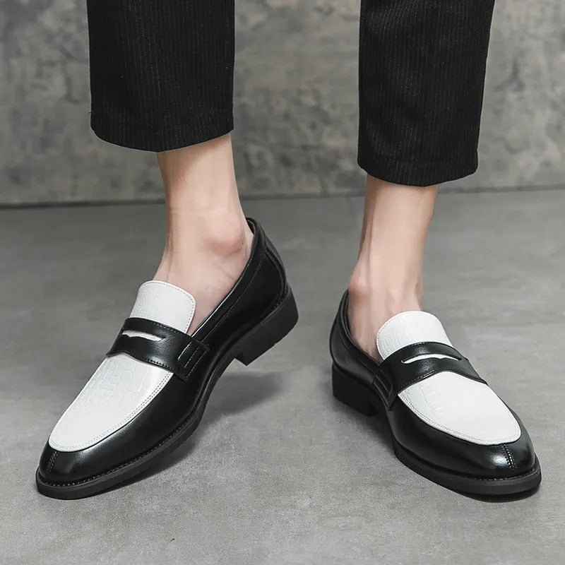 Klassische Leder Loafer für Männer