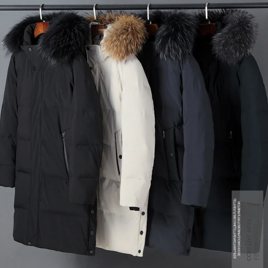 Winterjacke mit Kapuze für Männer