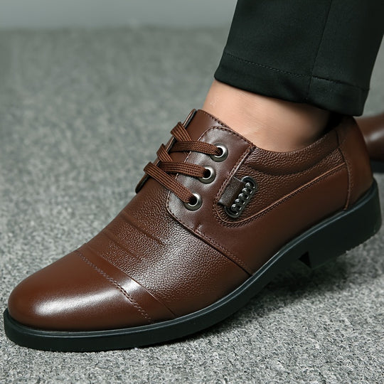 Winterschuhe Herren | Gefütterte Schnürschuhe Mit Niedrigem Schnitt