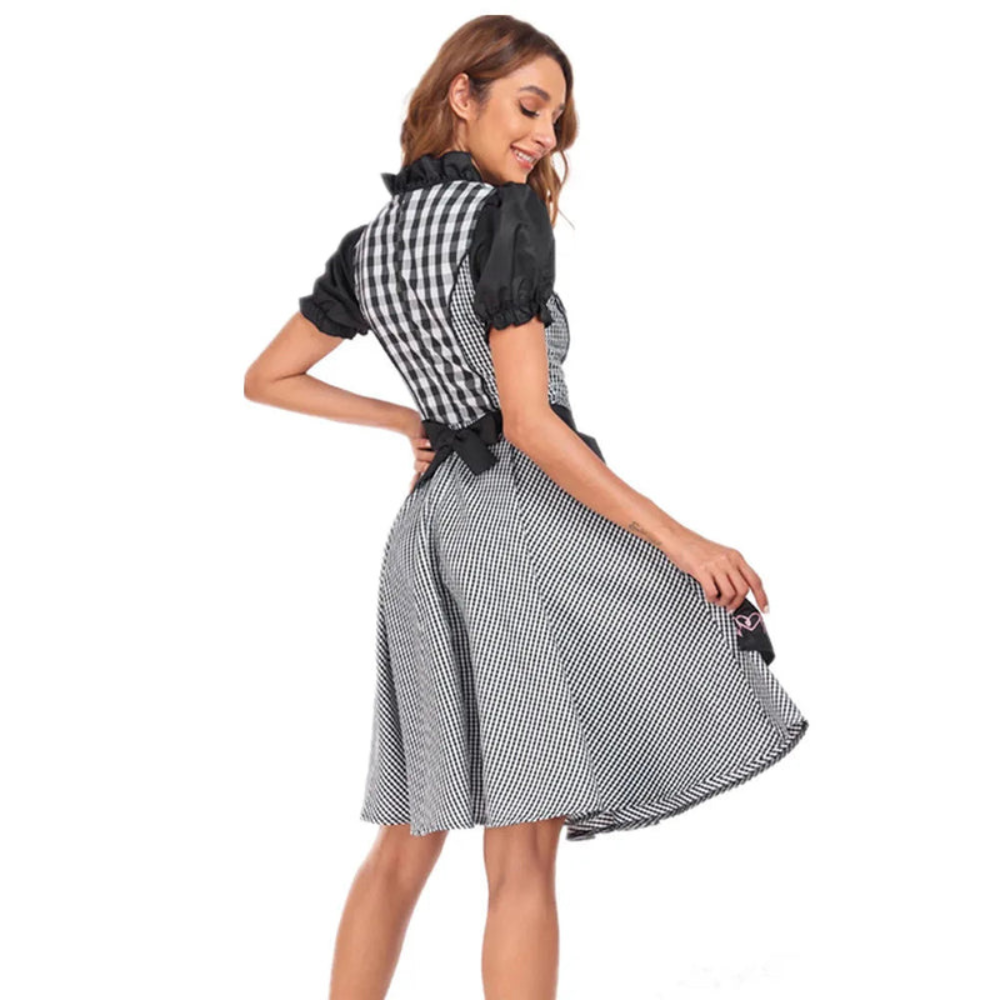 Damen Traditionelles Elegantes Dirndl Kleid | Oktoberfest