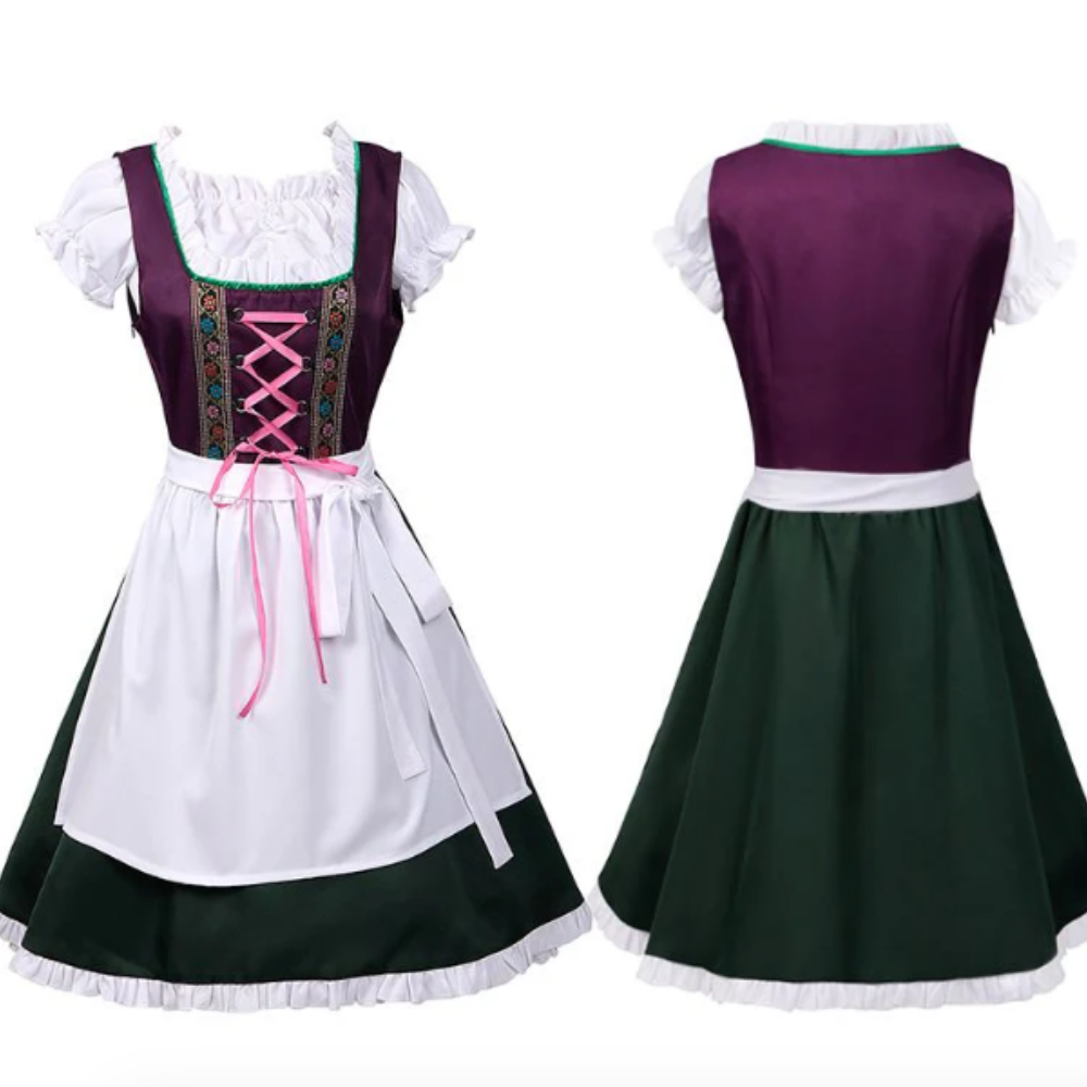Damen Elegantes Dirndl Kleid | Oktoberfest