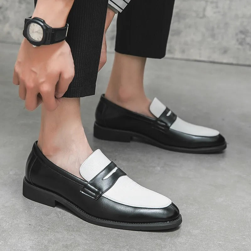 Klassische Leder Loafer für Männer