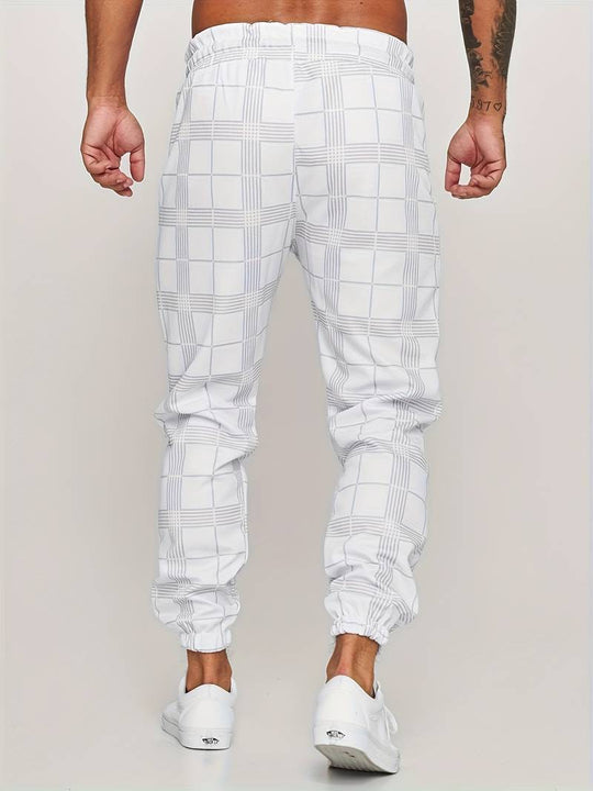 Hose Herren | Jogginghose Mit Karomuster