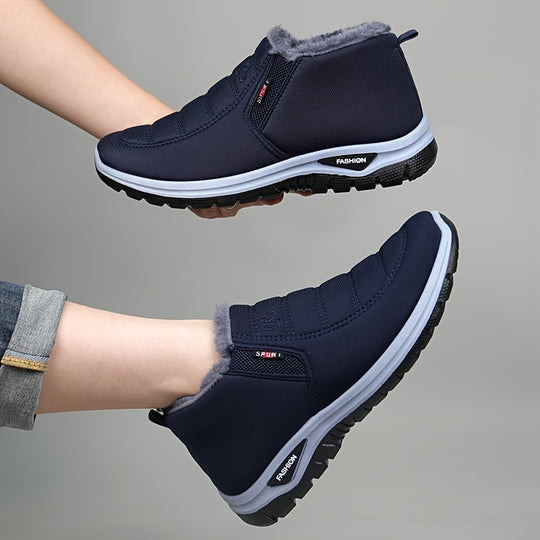 Winterschuhe Herren | Slip-On Schuhe Mittlerer Schnitt Mit Innenfutter