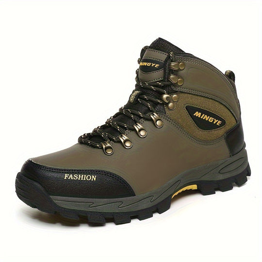 Winterschuhe Herren | Outdoor Stiefel Mit Hohem Schnitt Und Schnürung