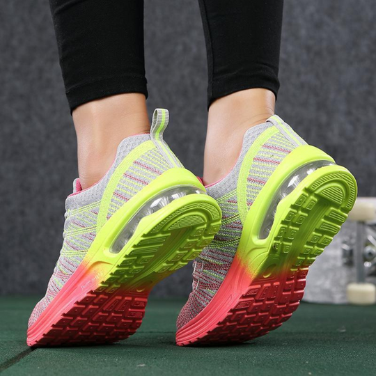 Damen Leichte Air Cushion Sneaker | Atmungsaktive Walkingschuhe