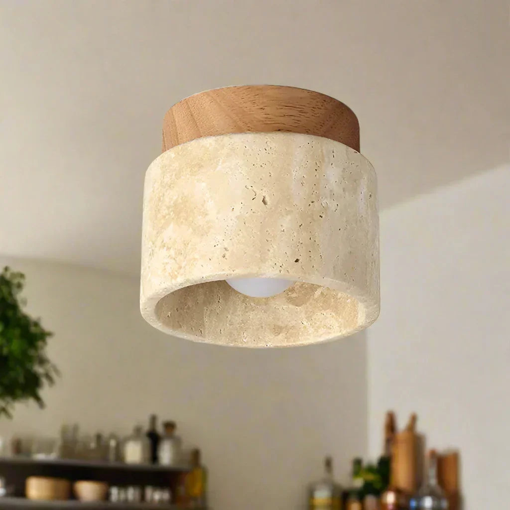 Japanisch Minimalistische Deckenleuchte | Rund Design