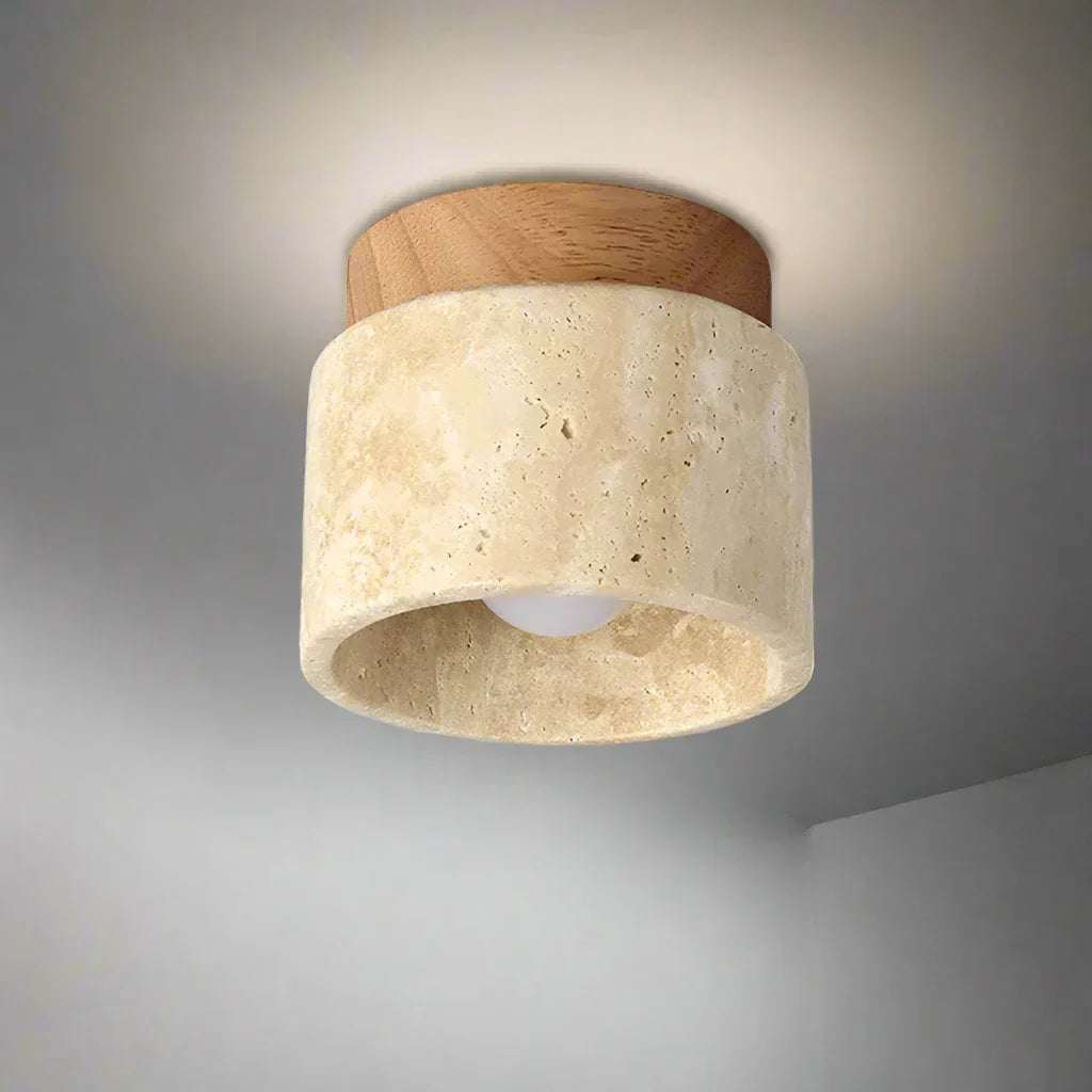 Japanisch Minimalistische Deckenleuchte | Rund Design