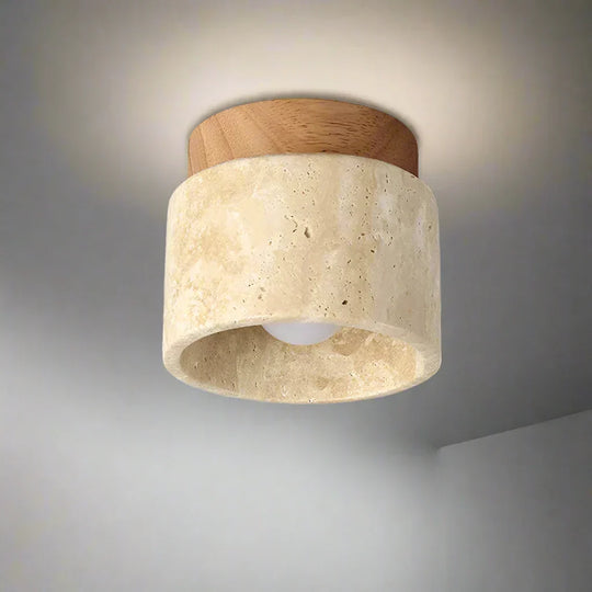 Japanisch Minimalistische Deckenleuchte | Rund Design