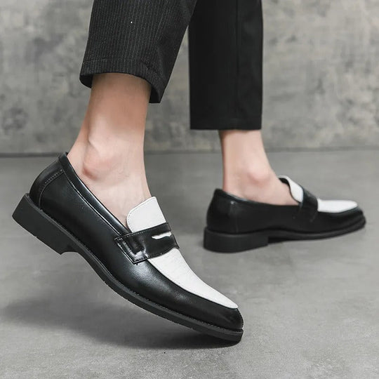 Klassische Leder Loafer für Männer