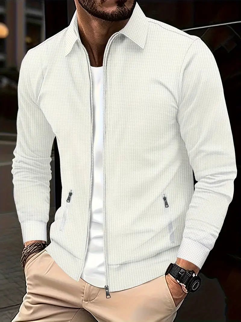 Übergangsjacke Herren mit Reißverschluss | Figurbetont & Modern
