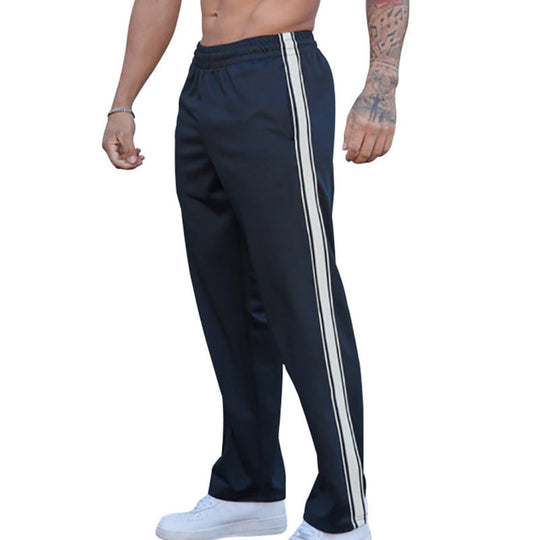 Jogginghosen Herren Gerade | Sporthose Mit Seitlichem Streifen