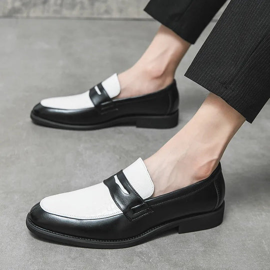 Klassische Leder Loafer für Männer