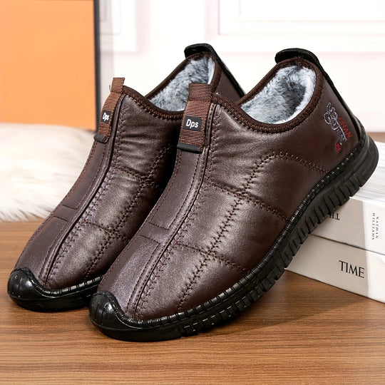 Winterschuhe Herren | Slip-On Mit Schlichtem Obermaterial